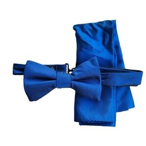 Alfani Men's Silk Bowtie and Pocket Square Combo.
